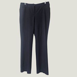 Worthington Womens Blue Perfect Trouser Office Career Dress Pants Size 8